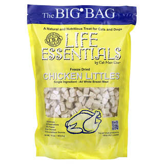 Cat-Man-Doo, Life Essentials, Freeze Dried Chicken Littles, For Cats & Dogs, 16 oz (453.6 g)