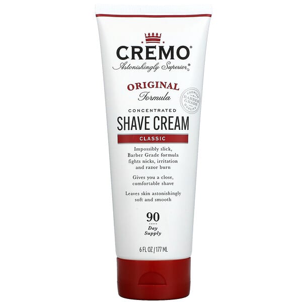 Cremo Original Shave Cream Classic 6 Fl Oz 177 Ml Discontinued Item