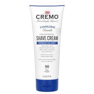 Cremo, Shave Cream, Refreshing Mint, 6 fl oz (177 ml)