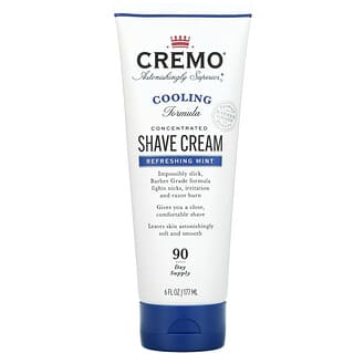 Cremo, 濃縮剃須膏，清爽薄荷，6 液量盎司（177 毫升）