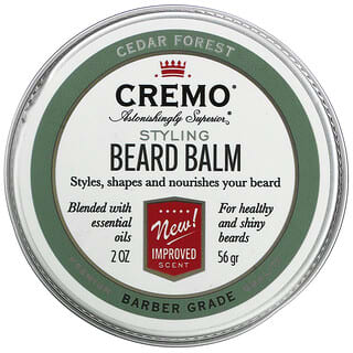 Cremo, Baume coiffant pour la barbe, Forêt de cèdres, 56 g