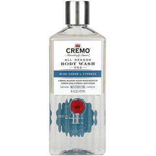 Cremo, All Season, Gel de ducha, No. 4, Cedro azul y ciprés, 473 ml (16 oz. Líq.)