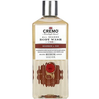 Cremo, All Season, Body Wash, No. 8, Bourbon & Oak, 16 fl oz (473 ml)