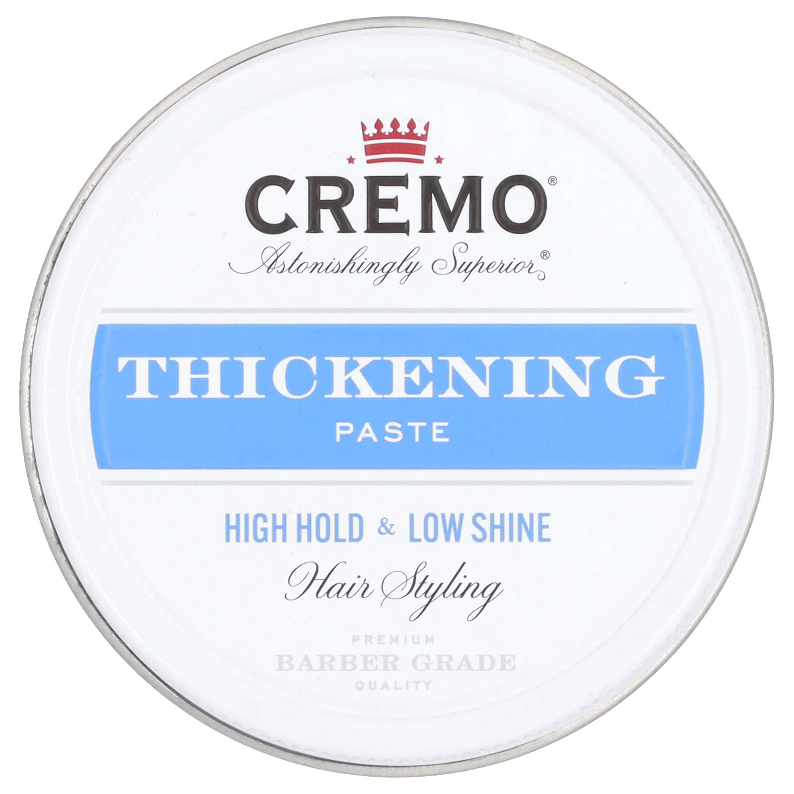 Cremo, Thickening Paste, High Hold & Low Shine, 4 oz (113 g)