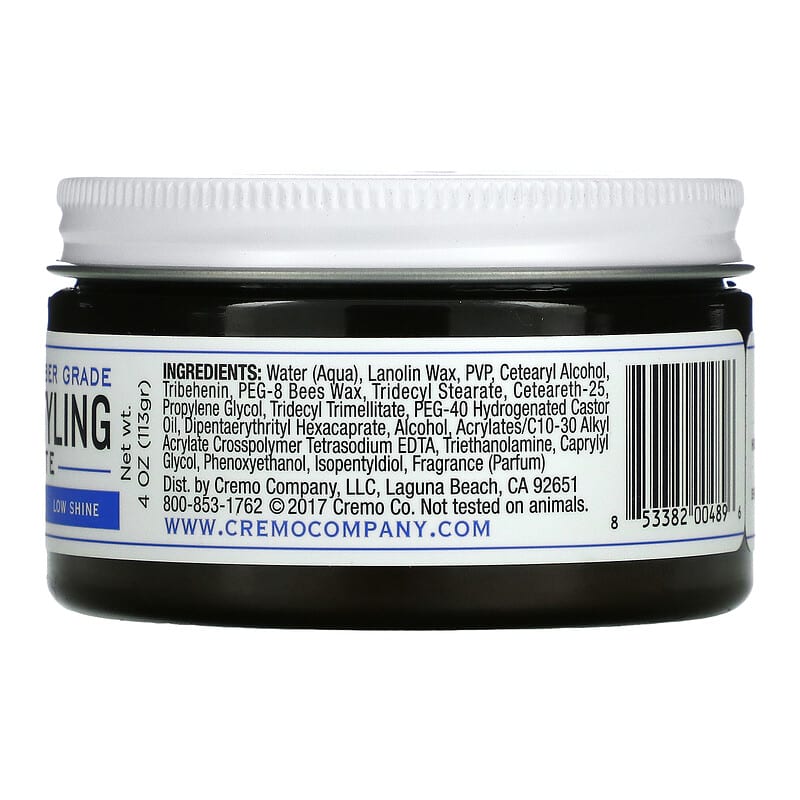 Cremo Hair Styling Paste, Thickening - 4 oz