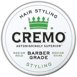 Cremo, 高级理发师级造型乳，造型，4 盎司（113 克）