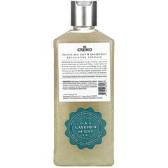Cremo, Gel douche exfoliant, N°06, Sel de mer du Pacifique et pamplemousse, 473 ml