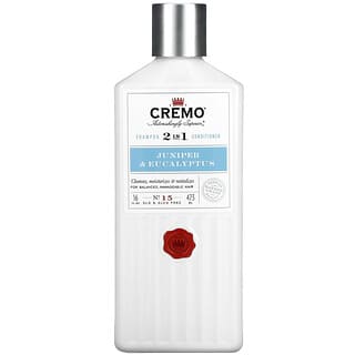 Cremo, 2 In 1 Shampoo & Conditioner,  No. 15, Junipers & Eucalyptus, 16 fl oz (473 ml)