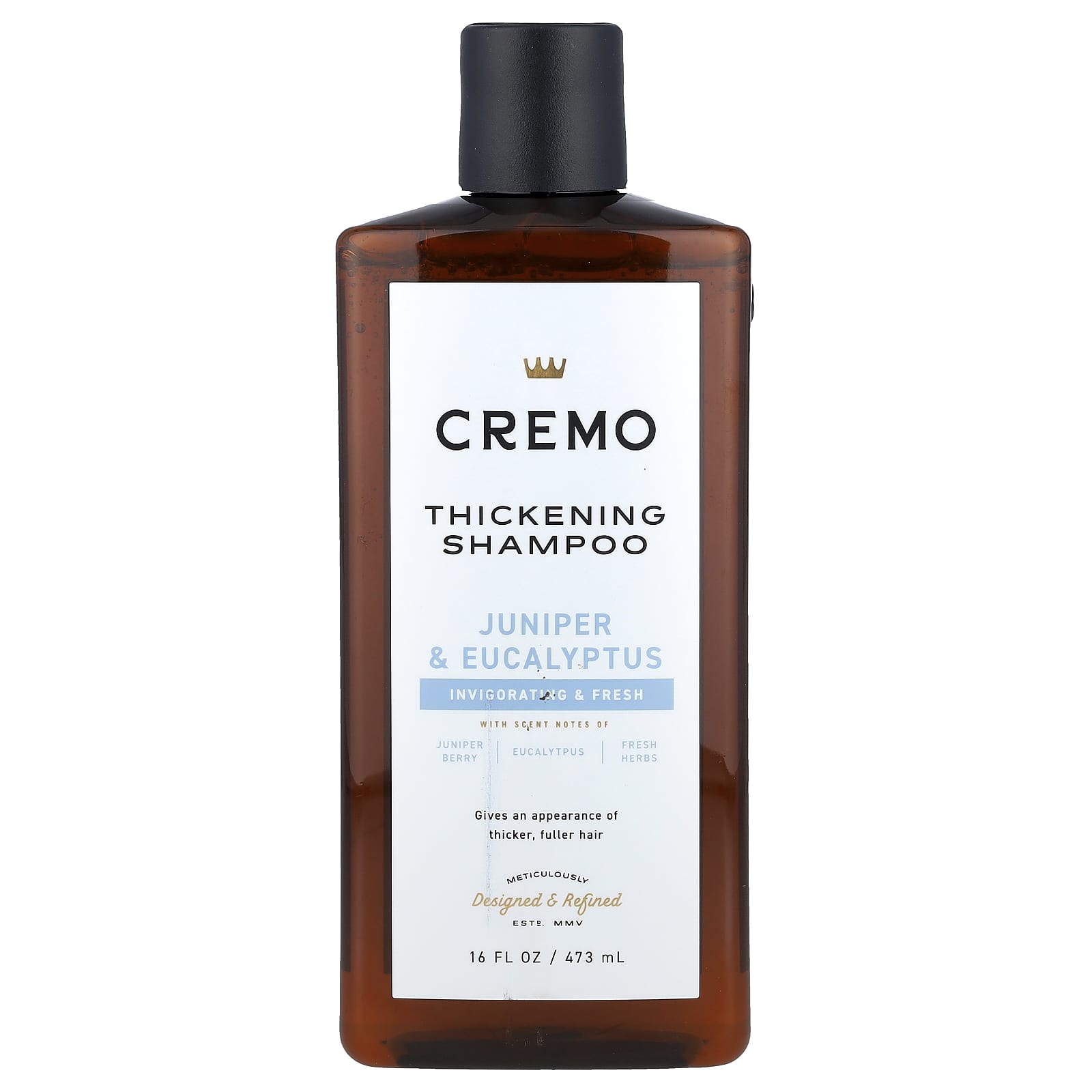 Cream Shampoo 400g ×2ダークブラウン Shampoo Espessante, Junípero e Eucalipto, 473 ml (16 fl oz)