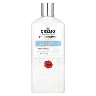 Cremo, 增厚洗髮水，15 號，杜松和桉樹味，16 液量盎司（473 毫升）