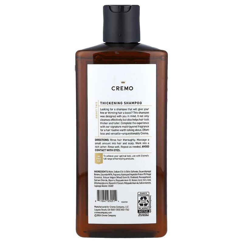 Thickening Shampoo, Juniper & Eucalyptus, 16 fl oz (473 ml)