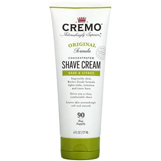 Cremo, Original Shave Cream, Salbei und Zitrus, 177 ml (6 fl. oz.)