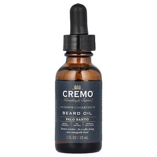 Cremo, Reserve Collection, восстанавливающее масло для бороды, пало санто, 30 мл (1 жидк. унция)