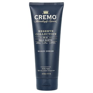 Cremo, Collection Reserve, Crème de rasage, Palo Santa, 177 ml