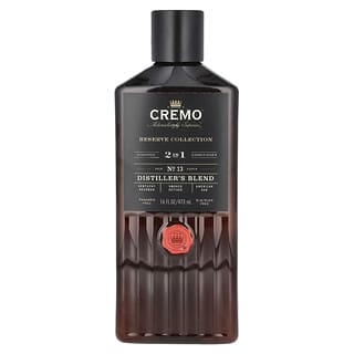 Cremo, Reserve Collection, 2 In 1 Shampoo Conditioner, No. 13 Distillers Blend, 16 fl oz (473 ml)