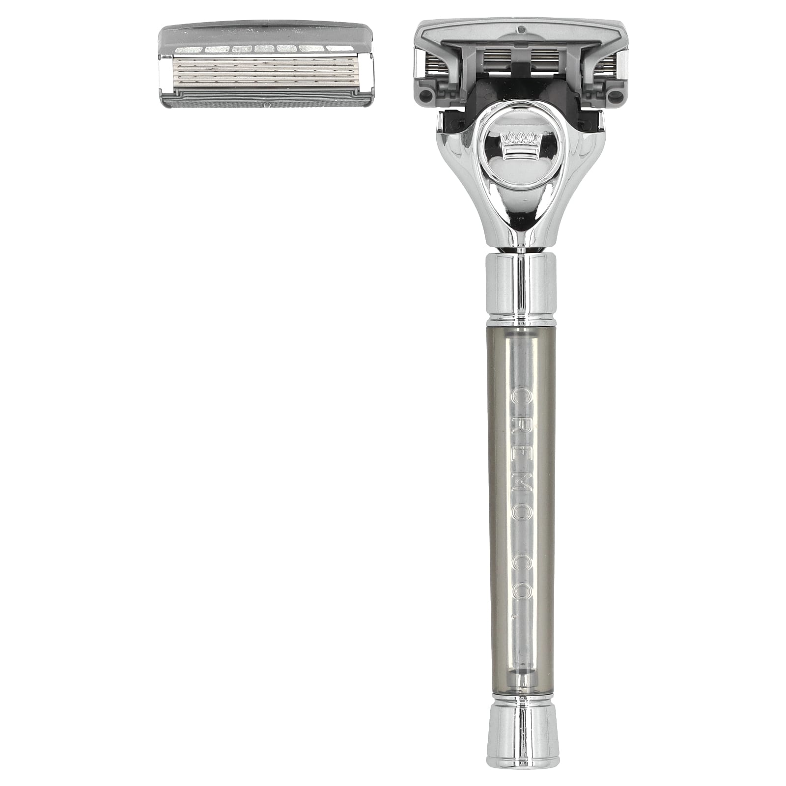 Cremo, Barber Grade Razor, 1 Razor & 2 Cartridges