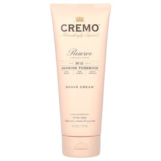 Cremo, Collection Reserve, Crème de rasage, Jasmin et tuberose, 177 ml