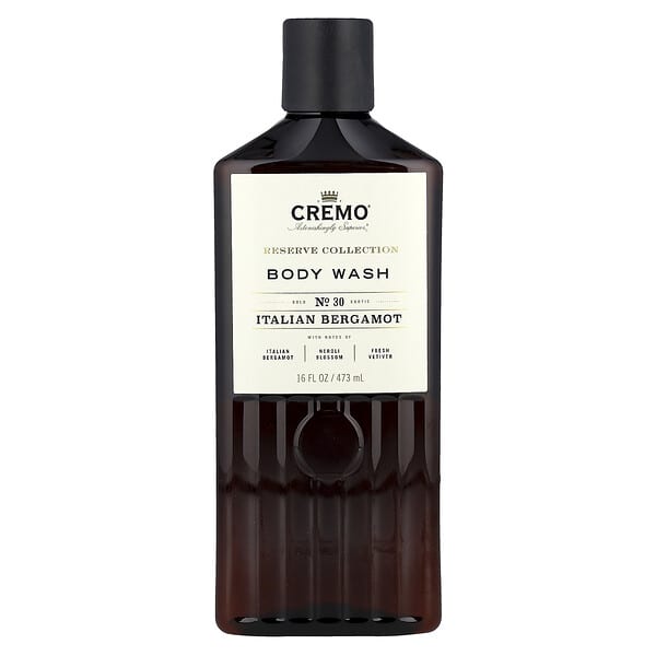 Cremo, Body Wash, Italian Bergamot, 16 fl oz (473 ml)