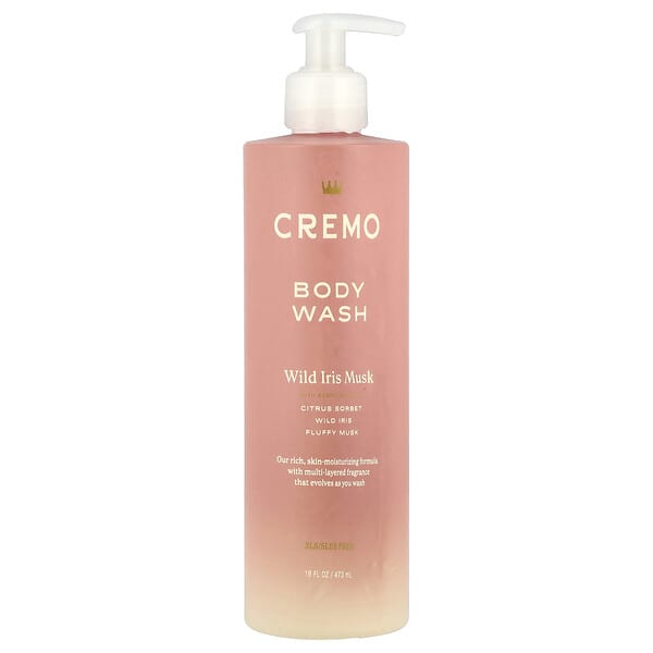 Cremo, Suihkugeeli, villi iirismyski, 473 ml