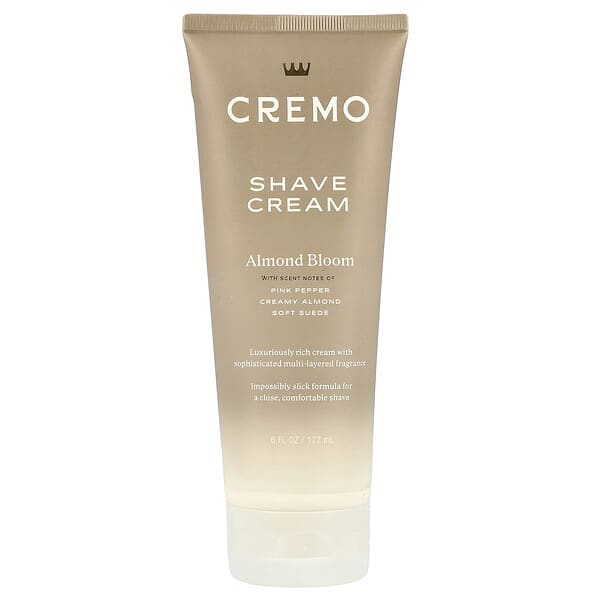 Cremo, 면도 크림, 아몬드 블룸, 177ml(6fl oz)