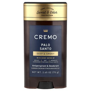 Cremo, Antiperspirant și deodorant, Palo Santo, 75 g