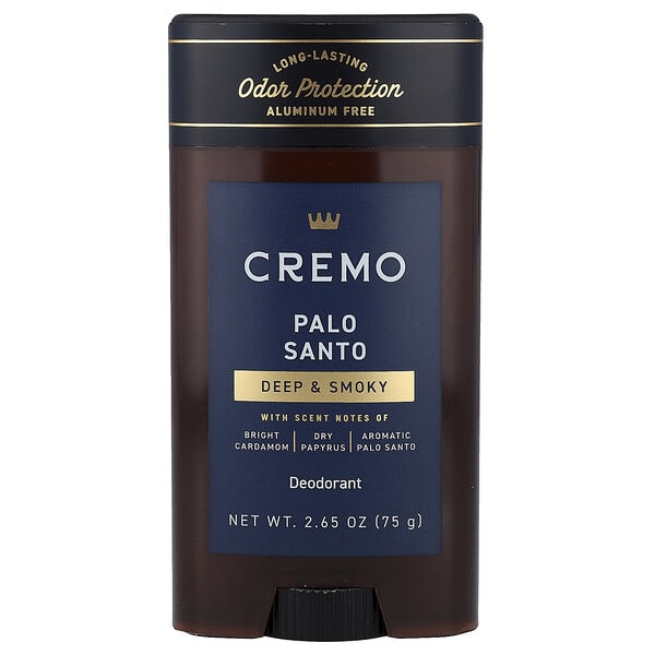 Cremo, 데오드란트, 팔로산토, 75g(2.65oz)