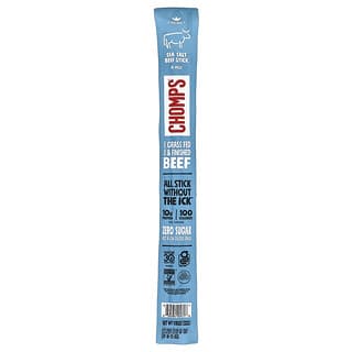 Chomps, Barrita de carne de res con sal marina, Suave, 32 g (1,15 oz)