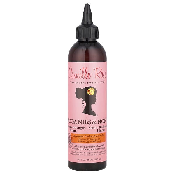 Camille Rose, 얼티밋 스트렝스 세럼, 코코아 닙스 및 꿀, 240ml(8oz)