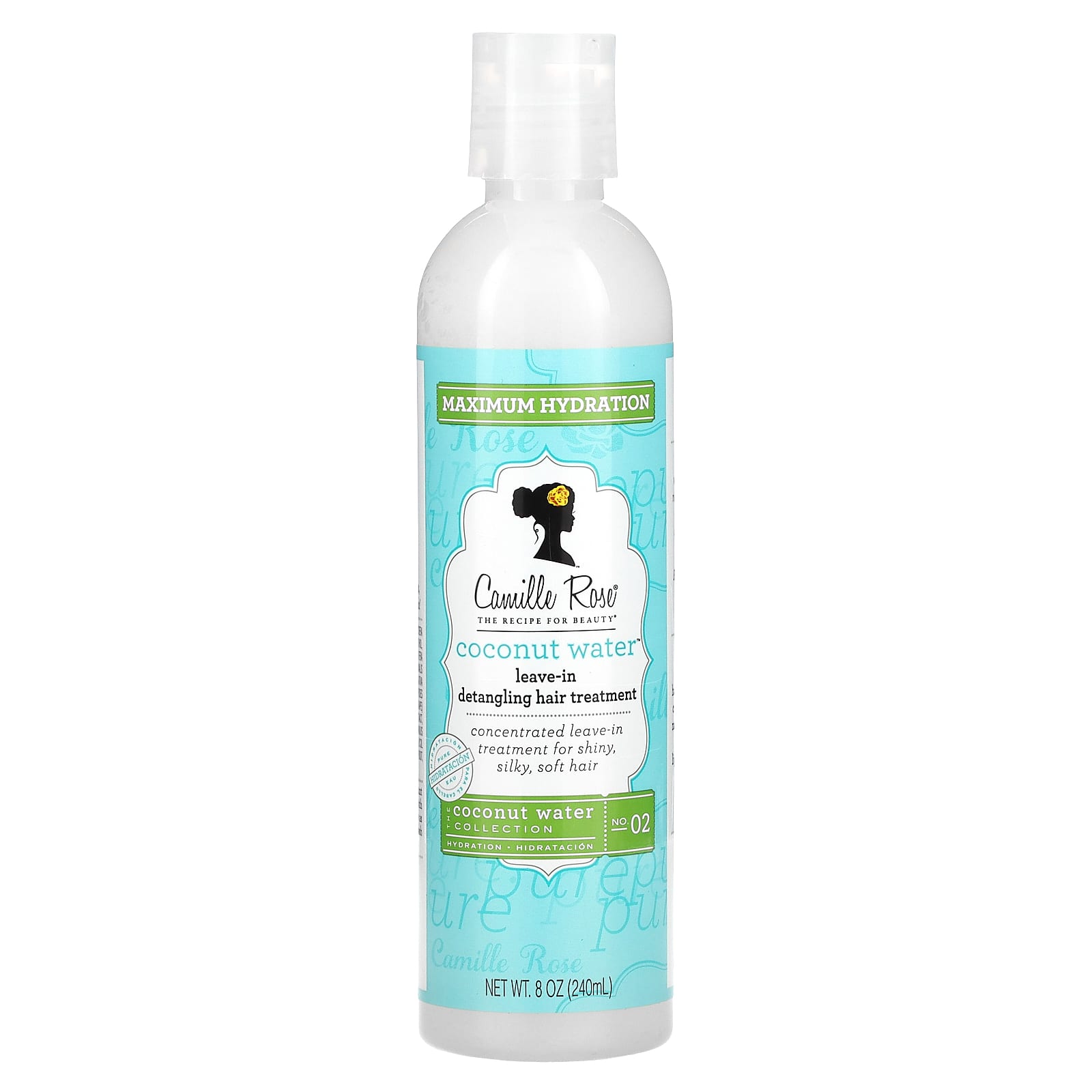 Camille Rose, Leave-In Detangling Hair Treatment, Coconut Water, 8 oz ...