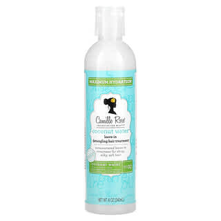 Camille Rose, Leave-In Detangling Hair Treatment, Coconut Water, 8 oz (240 ml)