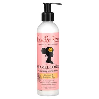 Camille Rose, Caramel Cowash Cleansing Conditioner, Coconut & Rosemary Oils , 8 oz (240 ml)