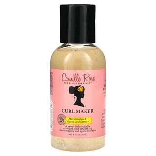 Camille Rose, Curl Maker, Extrato da Folha de Marshmallow e Agave, 59 ml (2 oz)