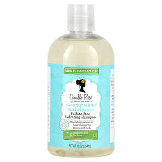 Camille Rose, Coconut Water Curl Cleanse, Shampoo Hidratante, 354 ml (12 oz)