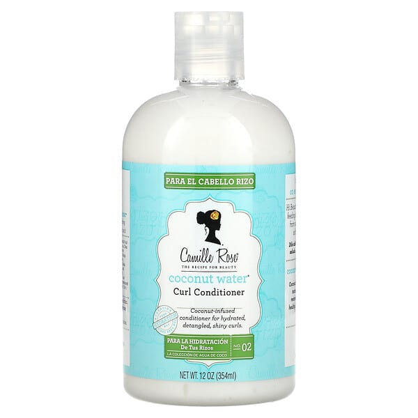 Camille Rose, 코코넛 워터, 컬 컨디셔너, 354ml(12oz)