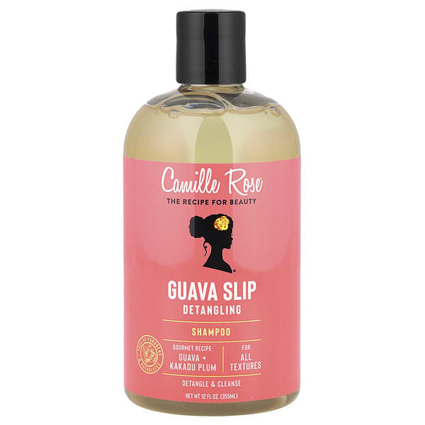 Camille Rose, Guava Slip Detangling, Shampoo, For All Textures, 12 fl oz (355 ml)