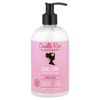 Camille Rose, Curl Love Moisturizing Conditioner, For All Textures, 12 fl oz (355 ml)