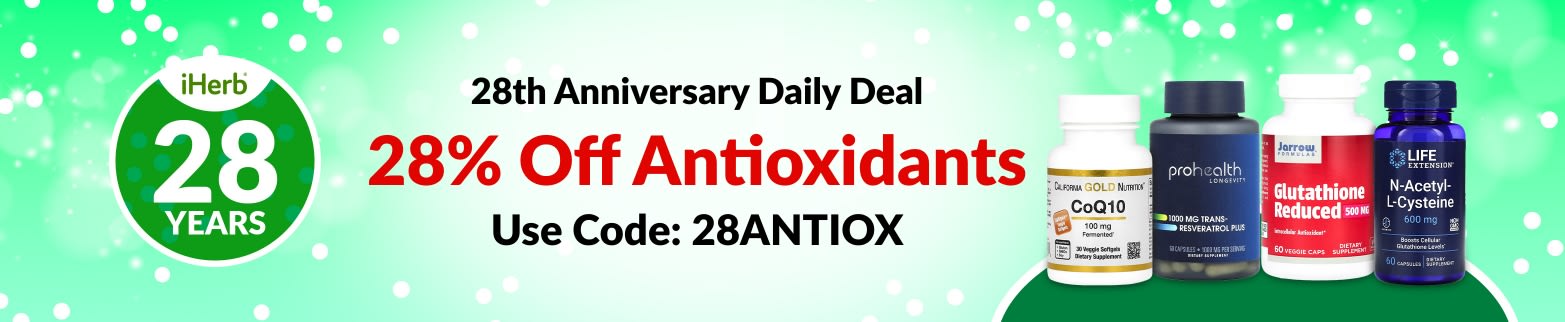 28% OFF ANTIOXIDANTSS