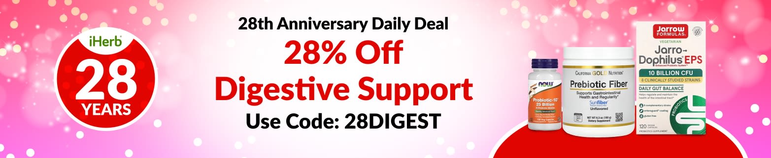 28% OFF DIGESTIVE SUPPORT