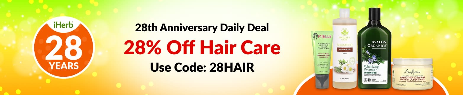 28% OFF HAIR CARE