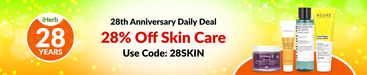 28% OFF SKIN CARE