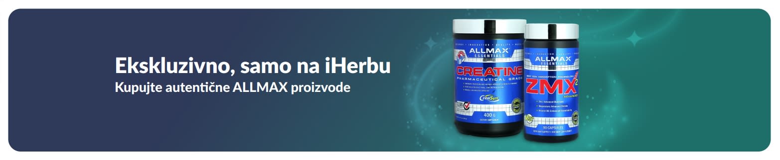 ALLMAX samo na iHerbu.