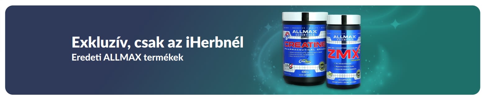 ALLMAX csak az iHerbön.