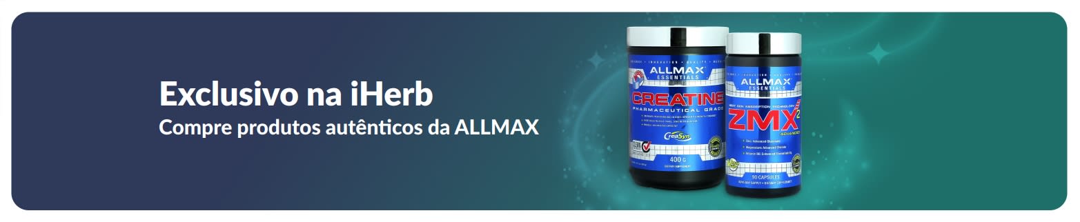 ALLMAX só na iHerb.