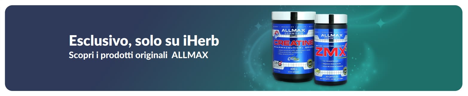 ALLMAX solo su iHerb