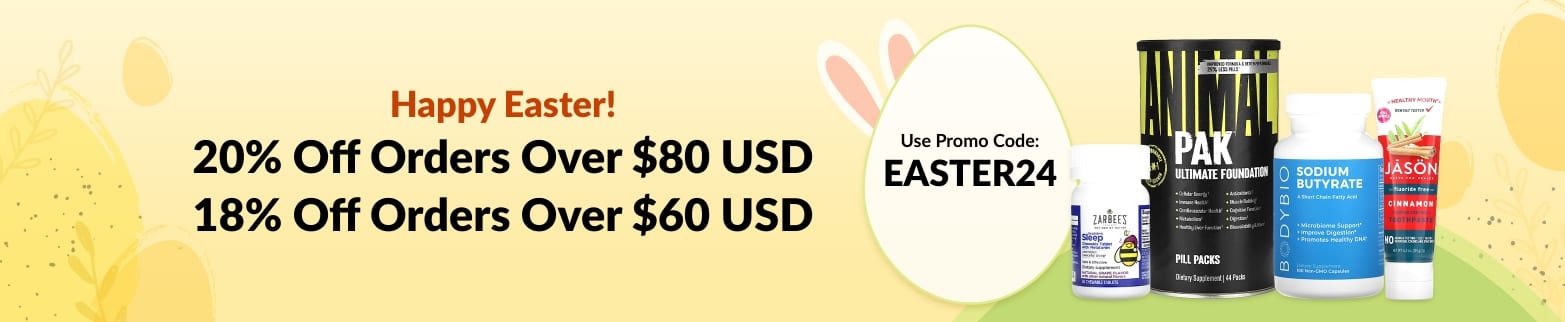 Happy Easter! Save up to 20% with code: EASTER24