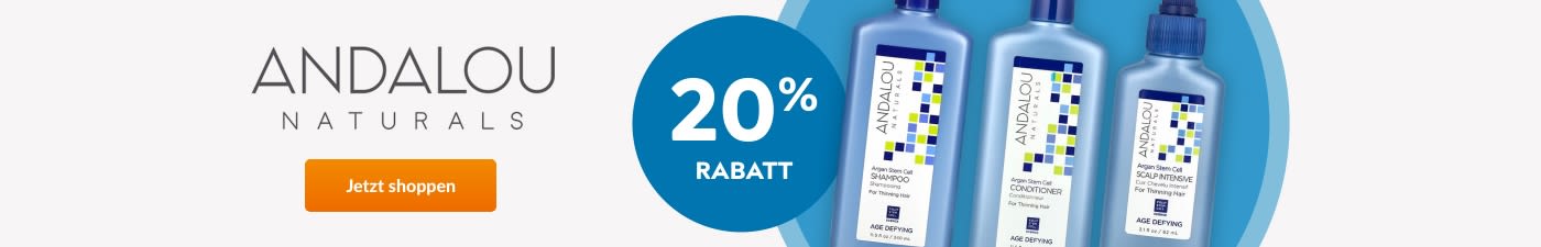 -20% auf Andalou Naturals