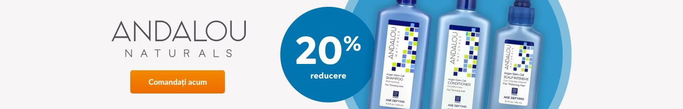 20 % reducere la Andalou Naturals