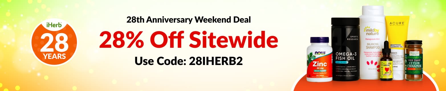 28% OFF SITEWIDE