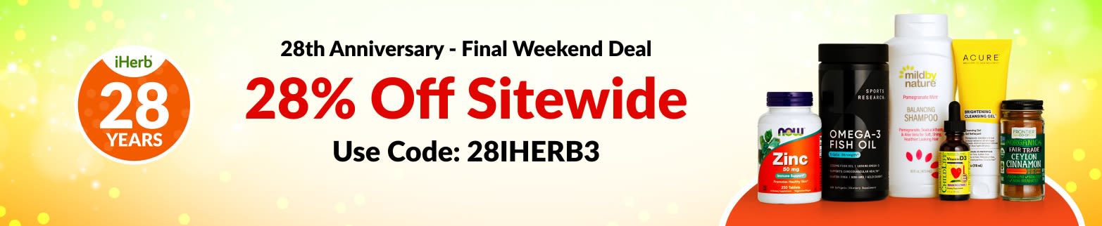 28% OFF SITEWIDE