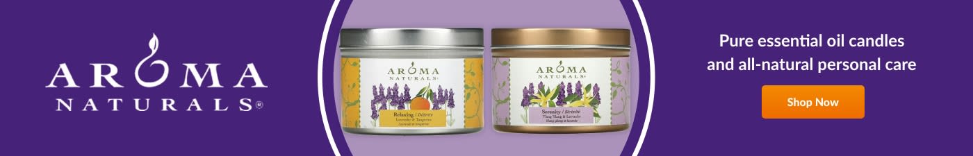 Pure essential oil candles and all-natural personal care